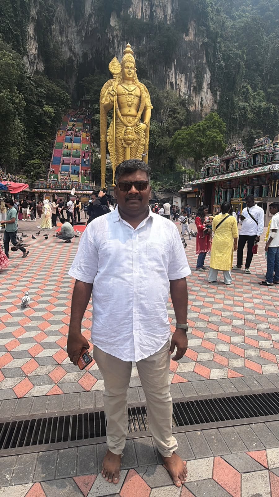 Traveler moment from MK Tours journey